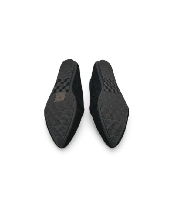 Balerini dama 35 material textil, negru - imagine 5