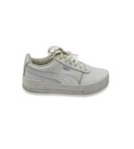 Adidasi dama Puma, 38, piele, imitatie de piele, alb