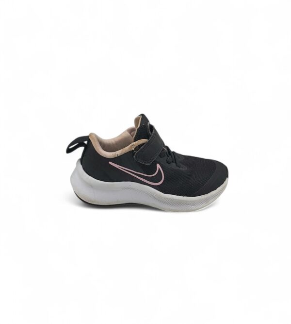 Adidasi copii Nike, 28, materiale textil, negru - imagine 1