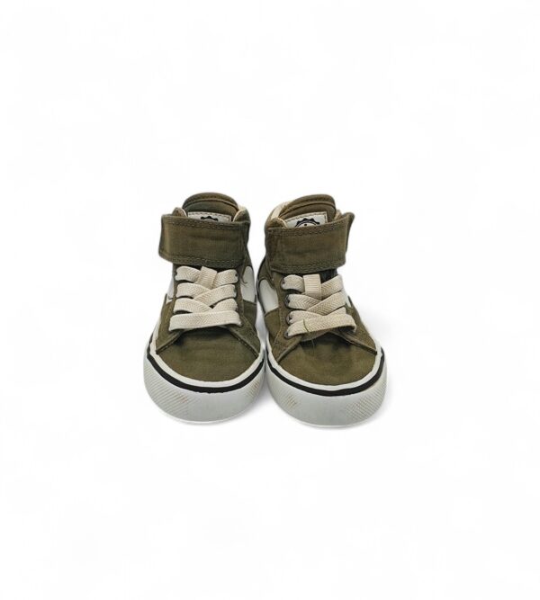 Tenisi copii New York, 24, material textil, verde - imagine 3