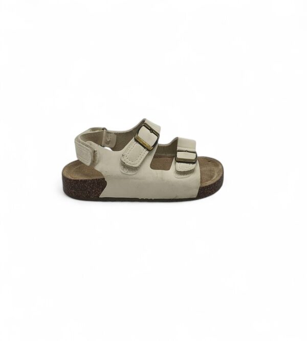 Saboti copii Next, 27, imitatie de piele, crem - imagine 1