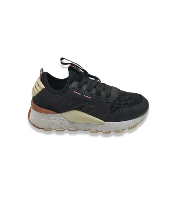 Adidasi dama Puma, 41, material textil, negru - imagine 1