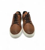 Tenisi barbati Red Foot, 44, piele, maro - imagine 3