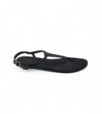 Sandale dama Divided, 40, imitatie de piele, negru