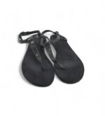 Sandale dama Divided, 40, imitatie de piele, negru - imagine 3
