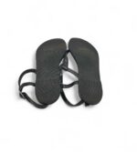 Sandale dama Divided, 40, imitatie de piele, negru - imagine 5