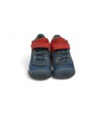 Adidasi copii Quechua 25 imitatie de piele, material textil, albastru rosu - imagine 3