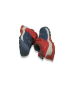 Adidasi copii Quechua 25 imitatie de piele, material textil, albastru rosu - imagine 4