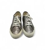 Tenisi dama Superga, 42, imitatie de piele, gri - imagine 3