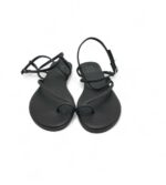 Sandale dama AnOther A, 38, imitatie de piele, negru - imagine 3