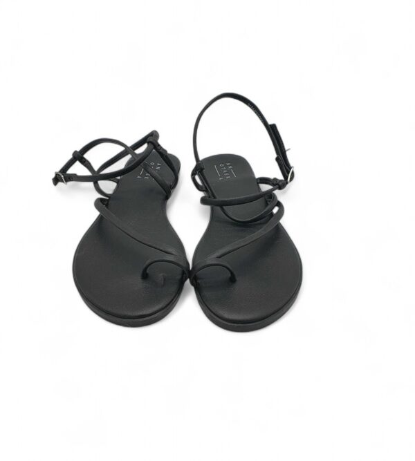 Sandale dama AnOther A, 38, imitatie de piele, negru - imagine 3