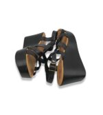 Sandale dama Pier One, 39, piele, negru - imagine 4