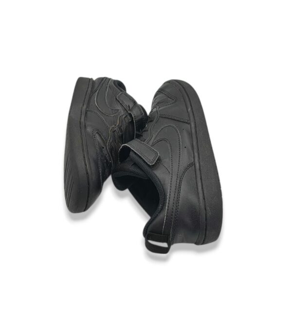 Adidasi copii Nike 34, imitatie de piele, negru - imagine 4