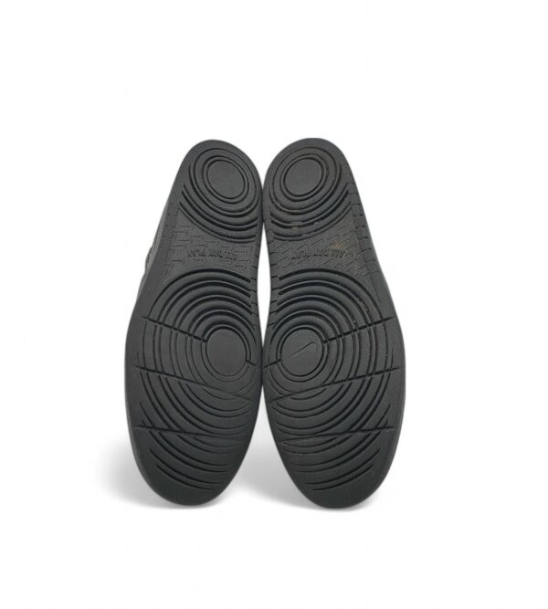 Adidasi copii Nike 34, imitatie de piele, negru - imagine 5