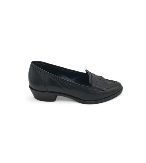 Pantofi dama Claudine,  37,  piele, negru - imagine 1