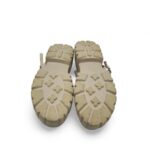 Sandale dama Claseul 37, material textil, crem - imagine 5