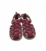 Sandale copii Geox 35 imitatie de piele, material textil, roz - imagine 3