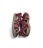 Sandale copii Geox 35 imitatie de piele, material textil, roz - imagine 4