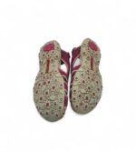 Sandale copii Geox 35 imitatie de piele, material textil, roz - imagine 5