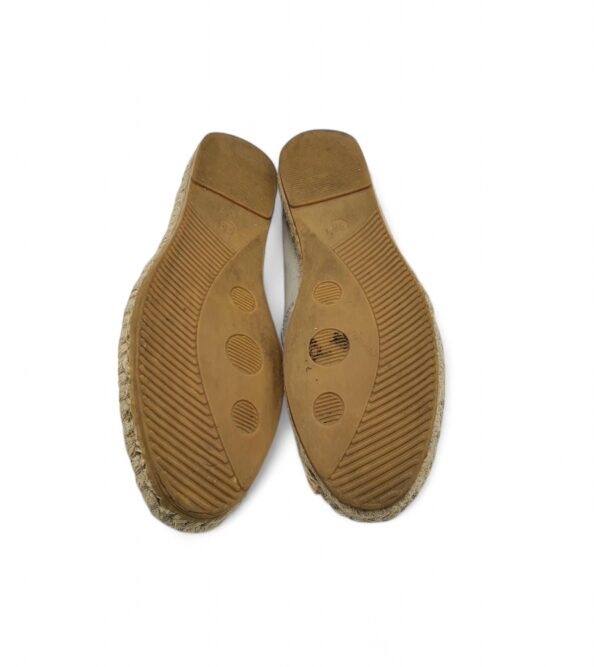 Espadrile dama 38 piele, gri negru - imagine 5