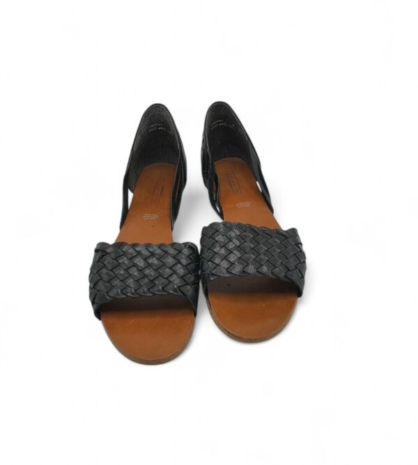 Sandale dama 5th Avenue, 39, piele, negru - imagine 3