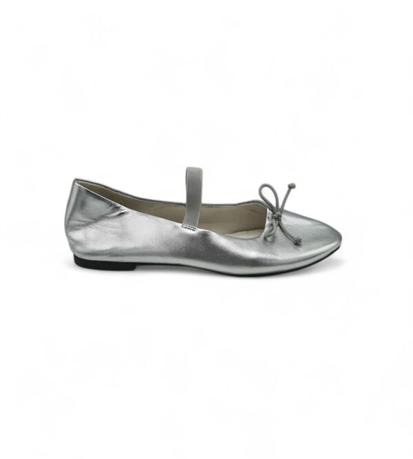 Balerini dama Monkl 39 imitatie de piele, gri - imagine 1