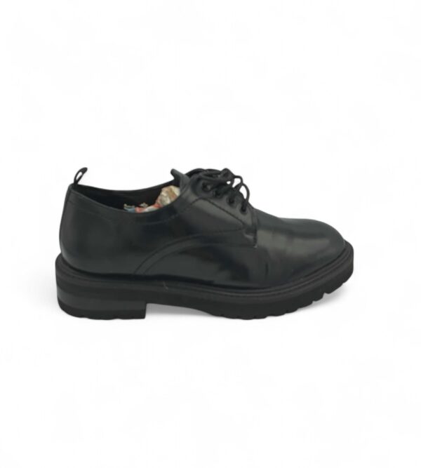 Pantofi barbati Zign, 44, piele, negru - imagine 1