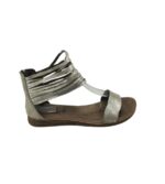 Sandale dama Plus, 39, piele, gri