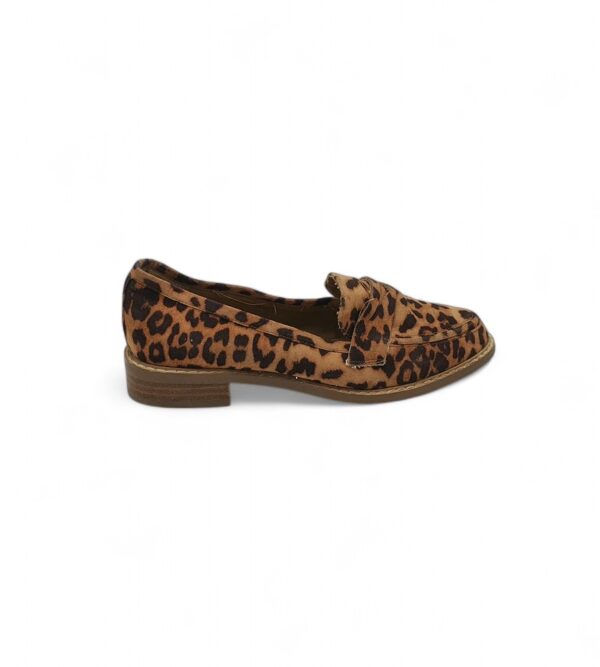 Mocasini dama Asos, 36, material textil, maro negru - imagine 1