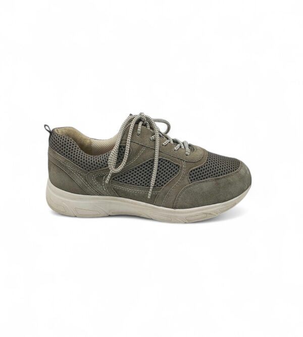 Adidasi dama Medicus, 39, piele intoarsa , material textil, gri - imagine 1