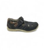 Sandale barbati 41 imitatie de piele, negru