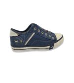 Tenisi dama Mustang 40, material textil, albastru