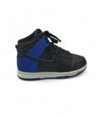 Adidasi barbati Nike 42 piele, imitatie de piele, negru albastru