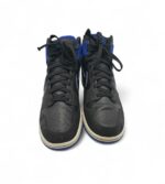 Adidasi barbati Nike 42 piele, imitatie de piele, negru albastru - imagine 3