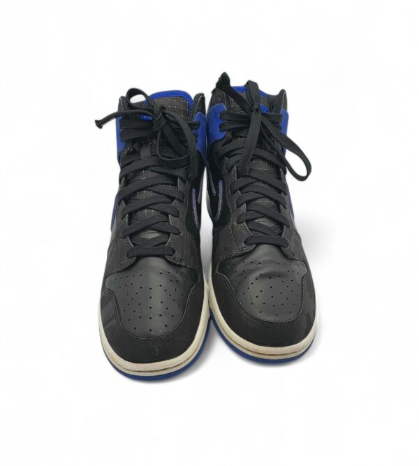 Adidasi barbati Nike 42 piele, imitatie de piele, negru albastru - imagine 3