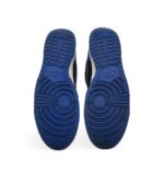 Adidasi barbati Nike 42 piele, imitatie de piele, negru albastru - imagine 5