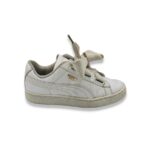 Adidasi dama Puma 39 imitatie de piele, alb