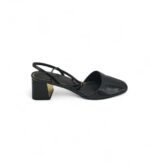 Sandale dama River Island, 37, imitatie de piele, negru
