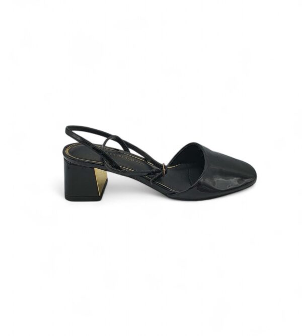 Sandale dama River Island, 37, imitatie de piele, negru - imagine 1