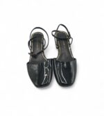 Sandale dama River Island, 37, imitatie de piele, negru - imagine 3