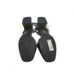 Sandale dama River Island, 37, imitatie de piele, negru - imagine 5