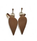 Sandale dama Rir 39, imitatie de piele, crem - imagine 5