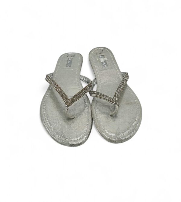 Slapi dama  Primark 39 imitatie de piele, gri - imagine 3