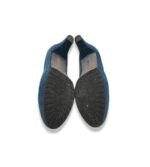 Pantofi dama 37, piele intoarsa, albastru - imagine 5