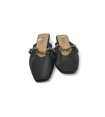 Saboti dama Primark 38, imitatie de piele, negru - imagine 3