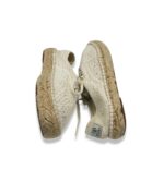 Espadrile dama Natural World 39, material textil, alb - imagine 4