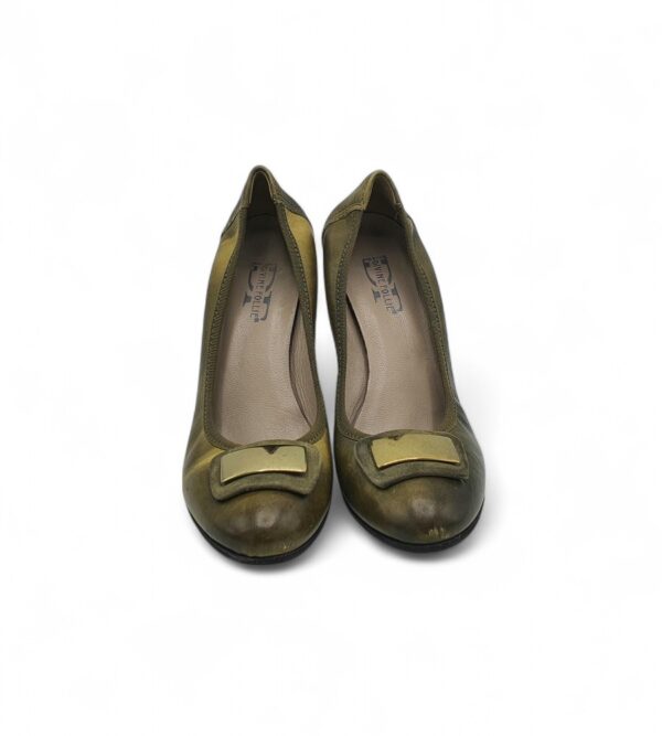 Pantofi dama Divine 37, piele, bej - imagine 3