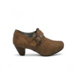 Pantofi dama Feixu 39 imitatie de piele, maro