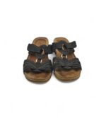Saboti dama Easy Street 38 imitatie de piele, negru - imagine 3