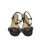 Sandale dama Lotus 40 piele intoarsa , bleumarin - imagine 3
